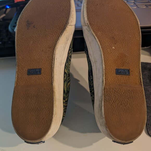Keds x Rifle Paper Co Monstera Leaf Sneakers - Size 7.5 - Picture 3 of 5